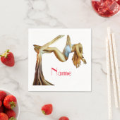 空中ヨガフィットネスサンダー_コーブ スタンダードカクテルナプキン (インサイチュ)