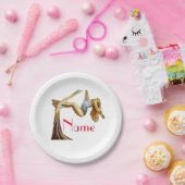 空中ヨガフィットネスサンダー_コーブ ペーパープレート (パーティー)