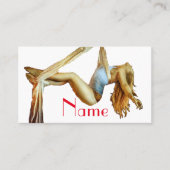 空中ヨガフィットネスサンダー_コーブ 名刺 (正面)