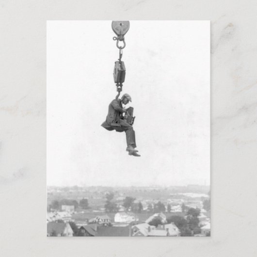 空中ヴィンテージ写真 ポストカード (正面)