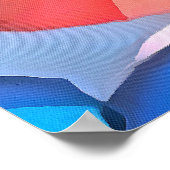 空中傘スカイパラソルお洒落アート ポスター (角)