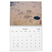空中写真の芸術のカレンダー カレンダー (1月 2026)