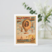 空中劇場の自転車落下傘法 ポストカード (スタンド正面)