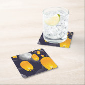 空中国の灯 スクエアペーパーコースター (インサイチュ)