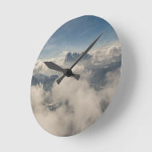 空中山 ラウンド壁時計 (傾斜)