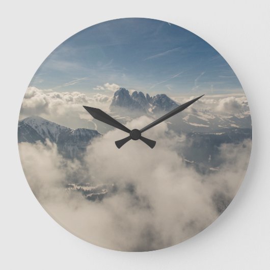 空中山 ラージ壁時計 (正面)