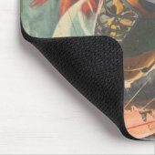 空中戦のパルプ マウスパッド (コーナー)