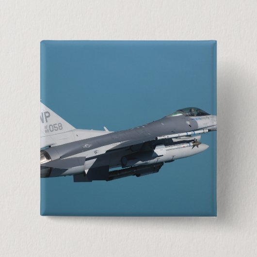 空中戦《鳥》ハヤブサ 缶バッジ (正面)