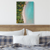 空中撮影ビーチ キャンバスプリント (インサイチュ (寝室))