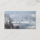 空中映像と写真マウンテンスカイライン 名刺 (正面)