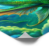 「空中水中競技」 ポスター (角)