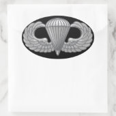 空中紋章 楕円形シール (バッグ)