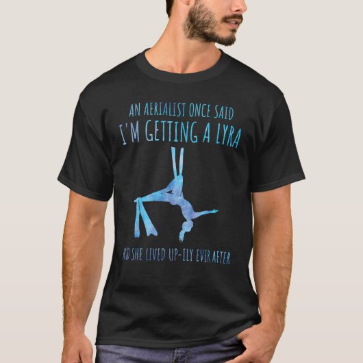 空中絹の航空主義者リラ彼女は今まで家族で住んでいた Tシャツ (正面)