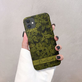 空中緑葉の植物の電話ケース iPhone 11 ケース