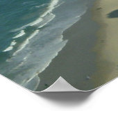 空中表示のビーチ ポスター (角)