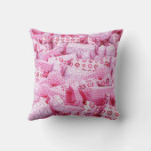 空中表示、アンマン、ヨルダンの街並み。 クッション (裏面)