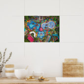 空中遊び場シーン ポスター (キッチン)