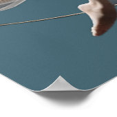 空中飛行エアーヨガインストラクター ピラティス フィットネス ポスター (角)