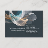 空中飛行エアーヨガインストラクター ピラティス フィットネス 予約カード (裏面)