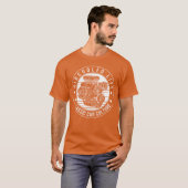 空冷エンジンのクラシックカー Tシャツ (正面フル)