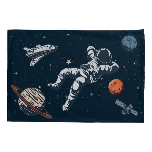 空冷宇宙 枕カバー (裏面-左)