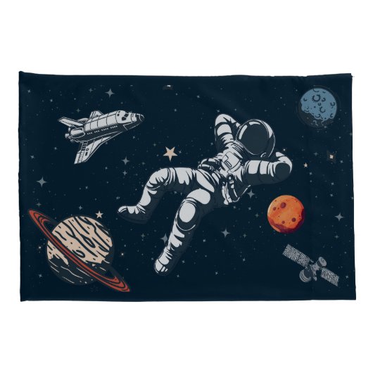 空冷宇宙 枕カバー (裏面-右)