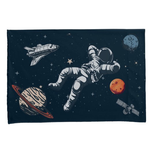 空冷宇宙 枕カバー (正面右)