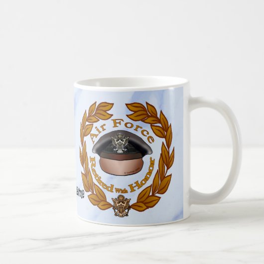 空力マ退職したグ コーヒーマグカップ (右)