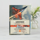 空力誕生日招待状 招待状 (スタンド正面)