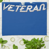 空力退役軍人 キッチンタオル (折り畳み)