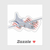 空力飛行機 シール (シート)