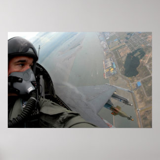 空力F-16パイロット ポスター