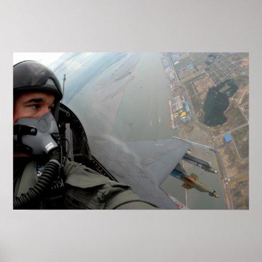 空力F-16パイロット ポスター (正面)