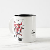 空力OUF退役軍人マグ ツートーンマグカップ (正面左)