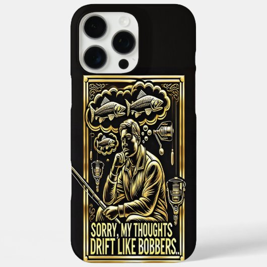 空失ったの考え魚釣り Case-Mate iPhoneケース (裏面)