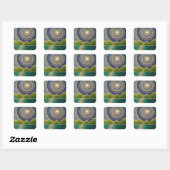 空威厳のある スクエアシール (シート)