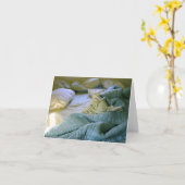 空室のnotecard カード (黄色い花)