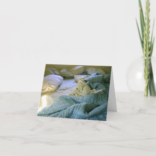 空室のnotecard カード (正面)