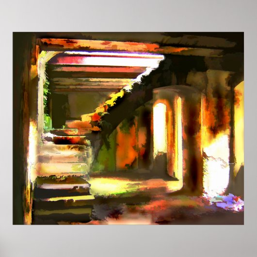 空室への階段 ポスター (正面)