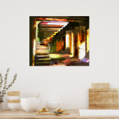 空室への階段 ポスター (キッチン)