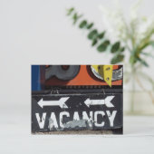 空室サイン ポストカード (スタンド正面)