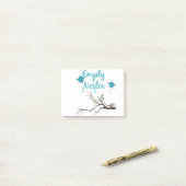 空巣 ポストイット (デスク上)