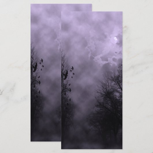 空幽霊のよく出る紫の霧 (正面/裏面)