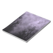 空幽霊のよく出る紫の霧 ノートパッド (回転)