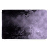 空幽霊のよく出る紫の霧 マグネット (横)