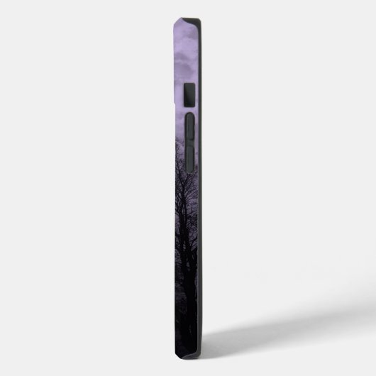 空幽霊のよく出る紫ミストiPhone Case-Mate iPhoneケース (裏面 / 左)