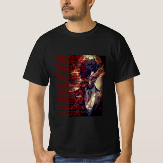 空心の侵略者» – パワー引用文デザイン Tシャツ