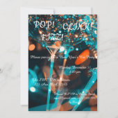 空想およびおもしろいの大晦日の招待状 招待状 (正面)