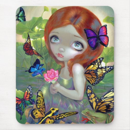 "空想およびカエル"のマウスパッド マウスパッド (正面)