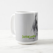 "空想にふけります" コーヒーマグカップ (正面左)